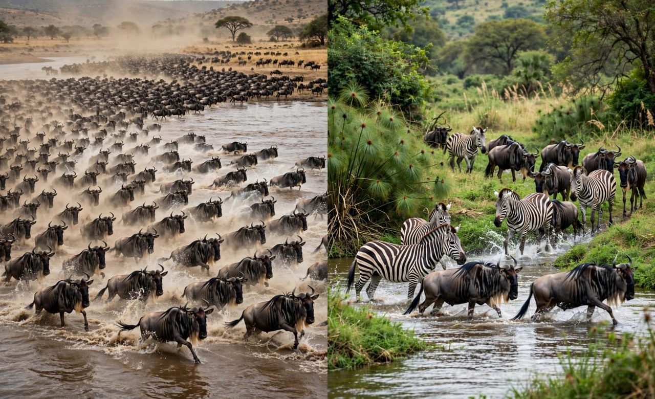 Kenya Wildebeest Migration Safari